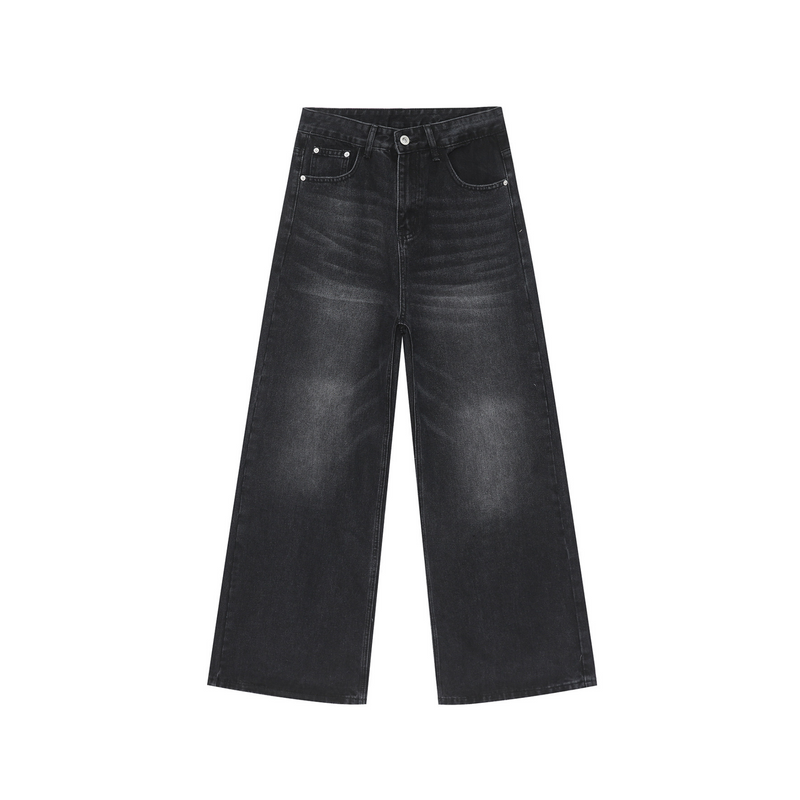 Calça EF Denim Baggy Jeans Faded Black | Nexa Loja