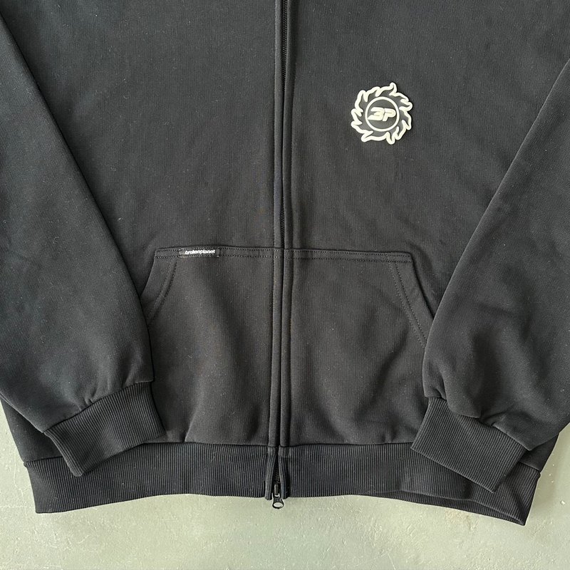 Jaqueta Broken Planet Midnight Sun Zip Up Black
