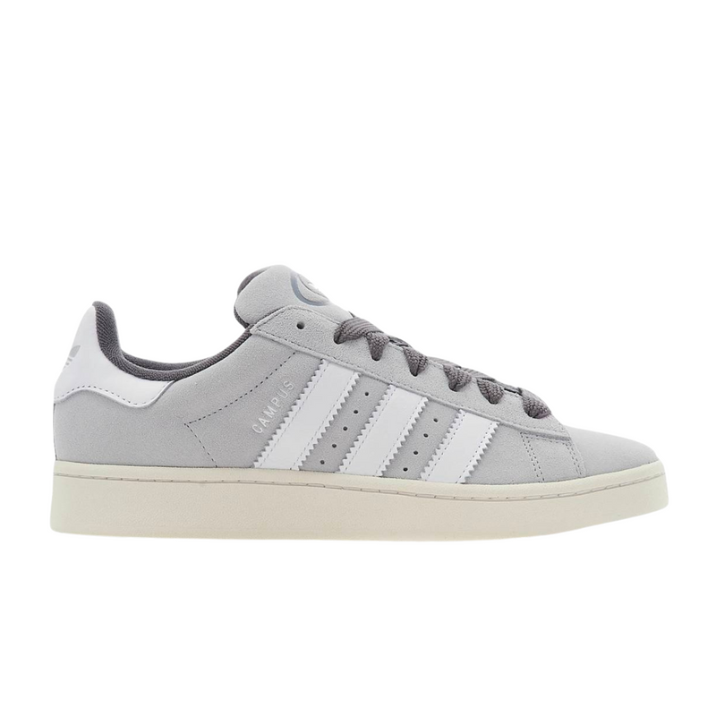 Tênis Adidas Campus 00s Grey em fundo branco