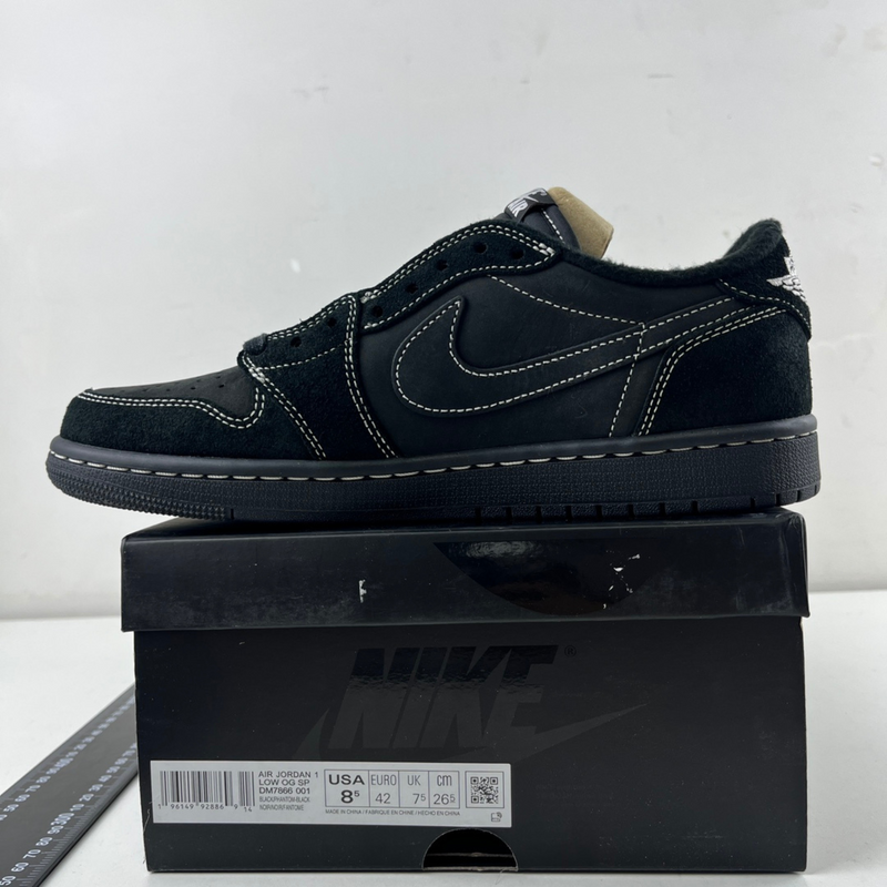 Nike Air Jordan 1 Low x Travis Scott Black Phantom