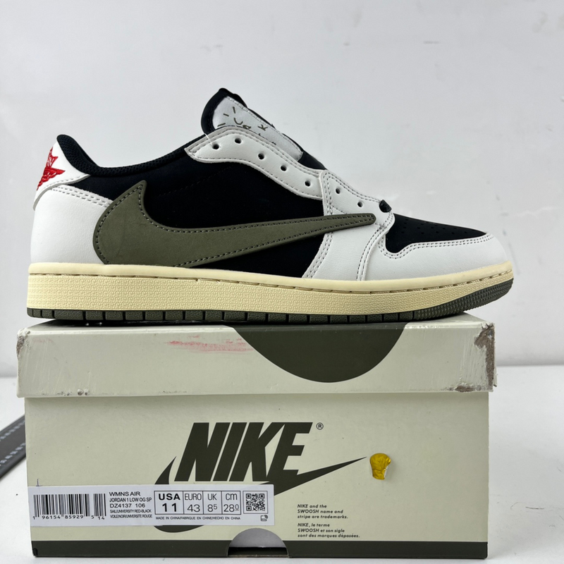 Nike Air Jordan 1 Low x Travis Scott Olive