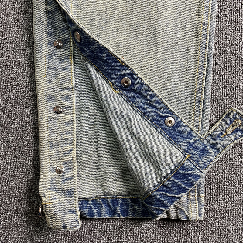 Calça Amiri Flare Jeans Carpenter Clay Indigo